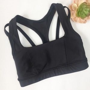 lululemon athletica Tops - Lululemon | Black Racerback Sports Bra Sz 2 lululemon athletica Tops - Lululemon | Black Racerback Sports Bra Sz 2